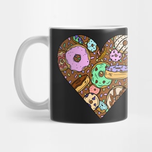 Donut Heart Mug